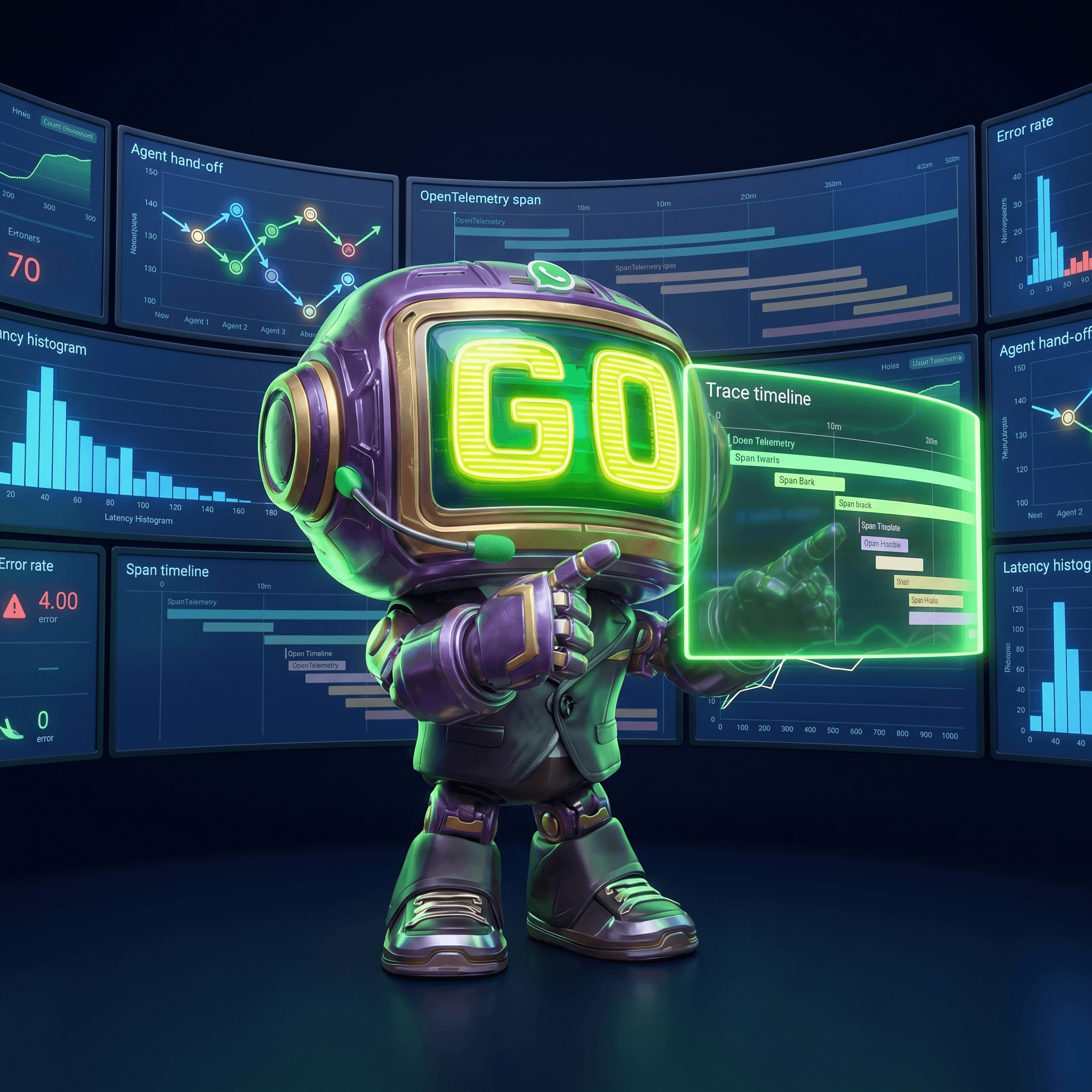 Mascot illustration · Building this quarter #3
