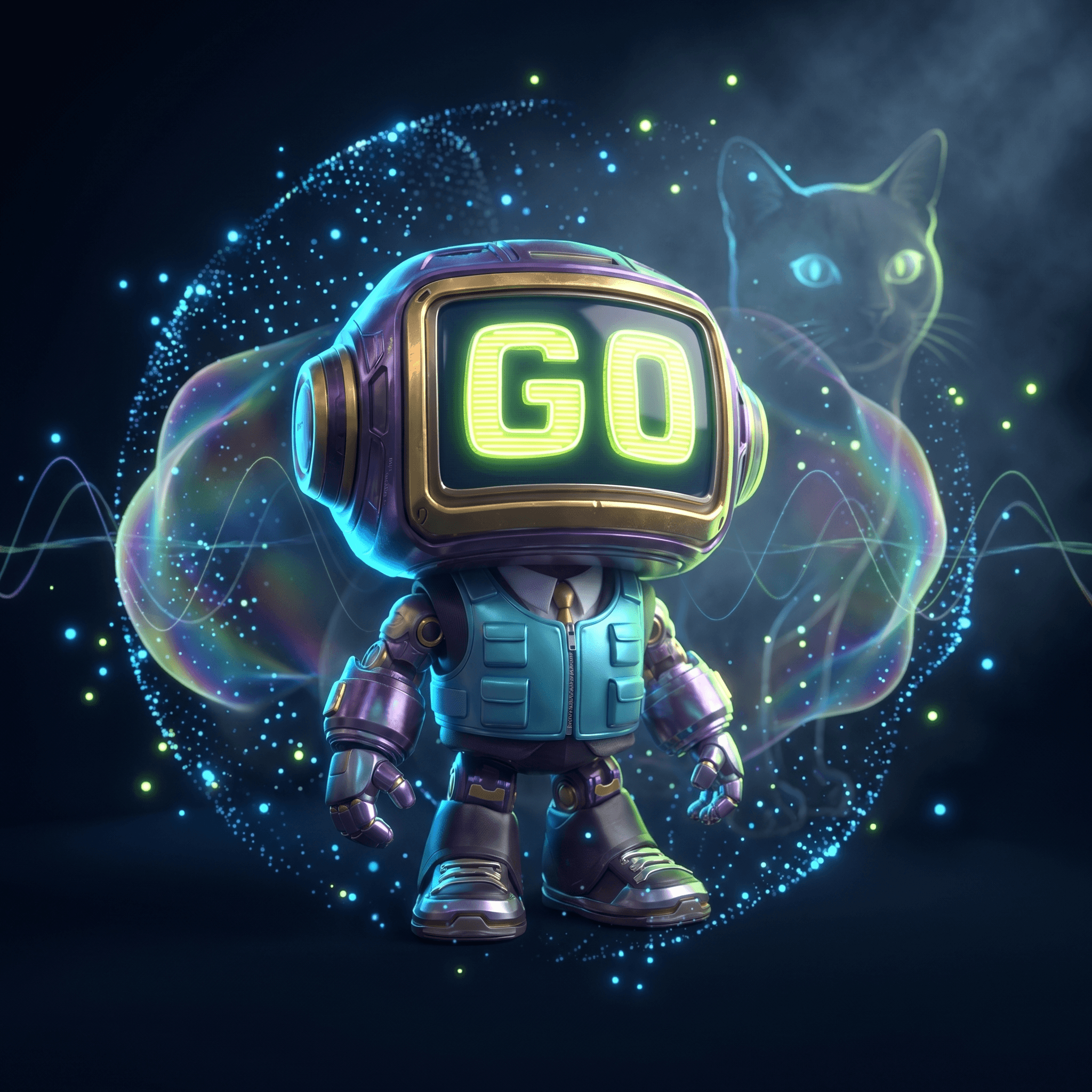 Mascot illustration: Quantum